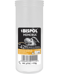 Запаска до лампадки Bispol Memoria парафінова 42 години (p110)
