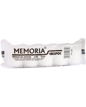 Запаски до лампадки Bispol Memoria парафінові 15 годин 5 шт (p30)