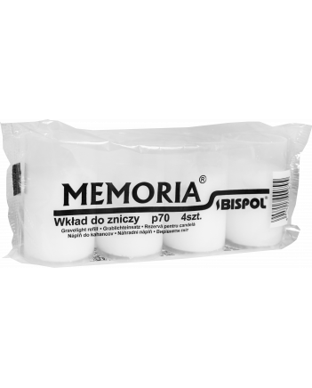 Запаски до лампадки Bispol Memoria парафінові 22 години 4 шт (p70)