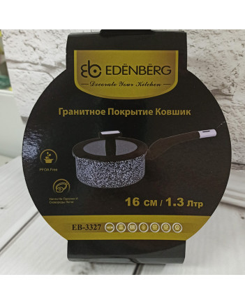 Сотейник Edenberg з гранітним покриттям 16 см 1.3 л (Eb-3327)