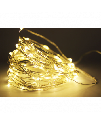 Гірлянда РОСА 100 LED, 10 м, теплий білий (1901-07)