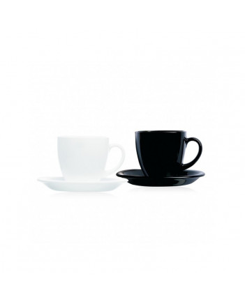 Чайний сервіз Luminarc Carine Black 220 мл 12 перметів (D2371)