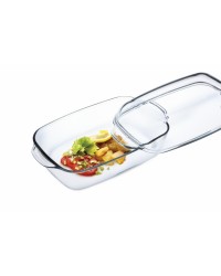 Гусятниця SIMAX Classic скляна з кришкою 3.2 + 2.3 л (7356/7366)