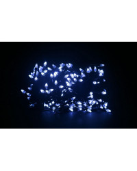Гірлянда конус 500 LED, 28 м, білий (чорний провід) (1250-03)