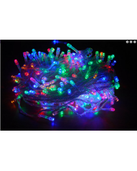 Гірлянда 100 LED, 6 м, мульті (прозорий провід) (1110-01)
