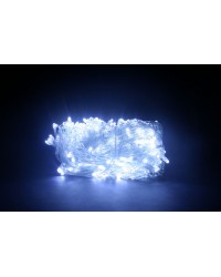Гірлянда 100 LED, 6 м, білий (прозорий провід) (1110-03)